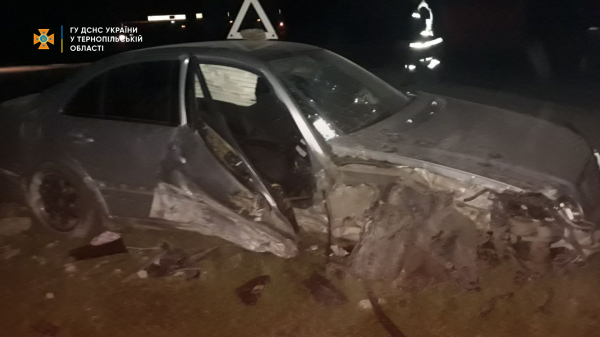 
Автомобіль злетів у кювет на Тернопільщині: рятували водія і пасажира (ФОТО)