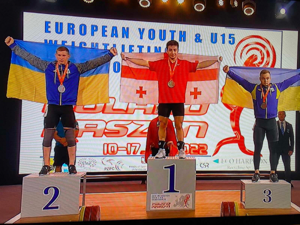 
Важкоатлет з Хоросткова взяв срібло на чемпіонаті Європи