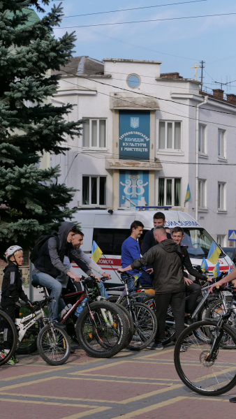
Велопробіг заради єдності та з вірою у перемогу відбувся у Теребовлі (ФОТО)
