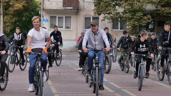 
Велопробіг заради єдності та з вірою у перемогу відбувся у Теребовлі (ФОТО)