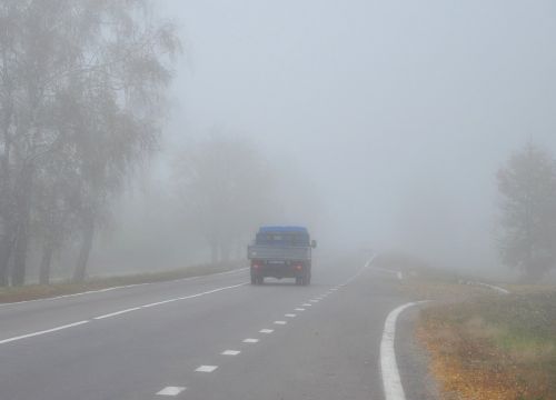 
Гідрометцентр попереджає про погіршення видимості на дорогах Тернопільщини