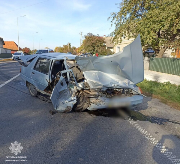 На Чортківщині ДТП з потерпілими: дві автівки зім’яті вщент