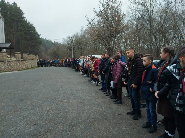 
Події Листопадового зриву відтворили на Тернопільщині (ФОТО)