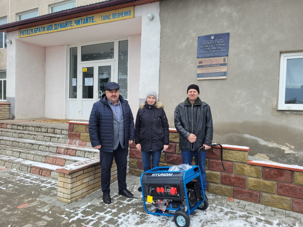 
Генератори для закладів освіти і медицини придбали у громаді на Тернопіллі (ФОТО)
