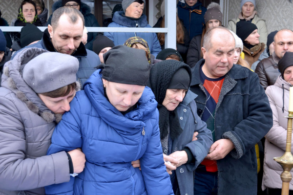 
На Збаражчині попрощались з 40-річним захисником України (фото)