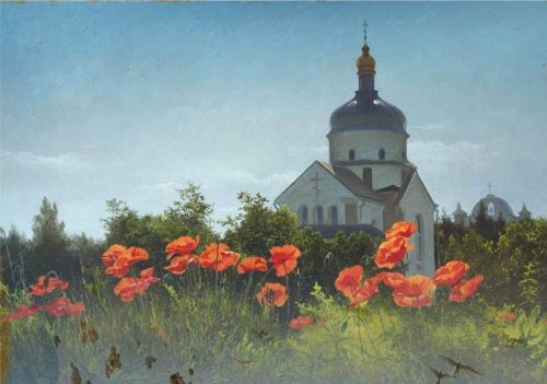 
Художник-переселенець презентує на Тернопільщині персональну виставку