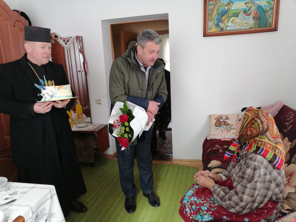 
Довгожительці з Тернопільщини виповнився 101 рік (фото)