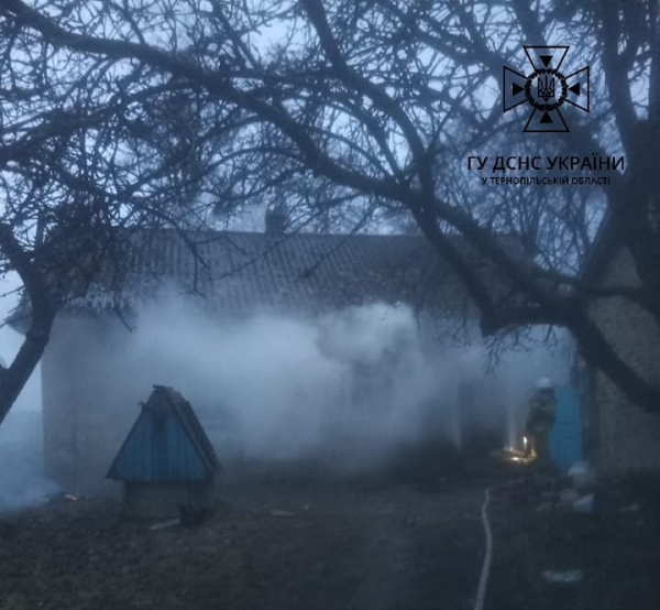 У Шумській громаді горів будинок У Шумській громаді горів будинок