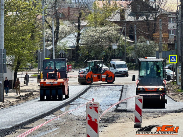 
До 7 травня планують завершити ремонтні роботи на Бродівській у Тернополі (фото)