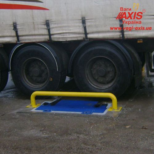 
Ваги автомобільні виробництва заводу вагового обладнання "Ваги АКСІС Україна".