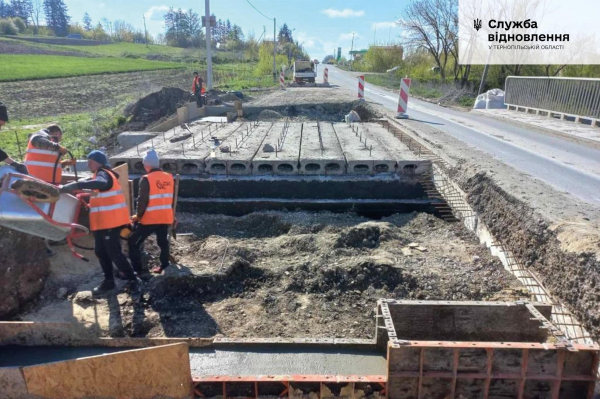 
Ремонтують мости на автодорогах Тернопільщини: деякі з них у критичному стані (ФОТО)