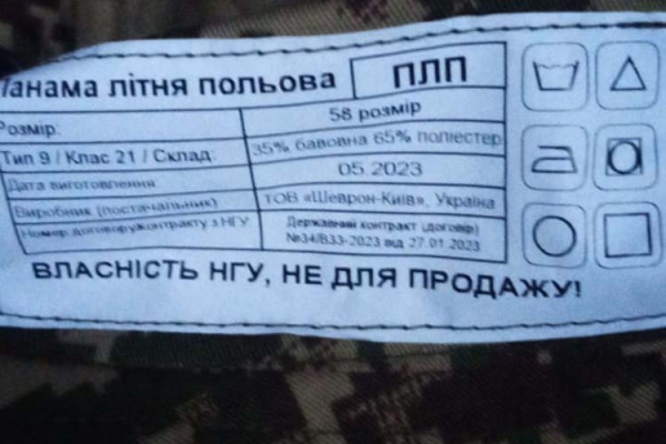 
З підприємства на Кременеччині зникла військова форма – продати не встигли (ФОТО)