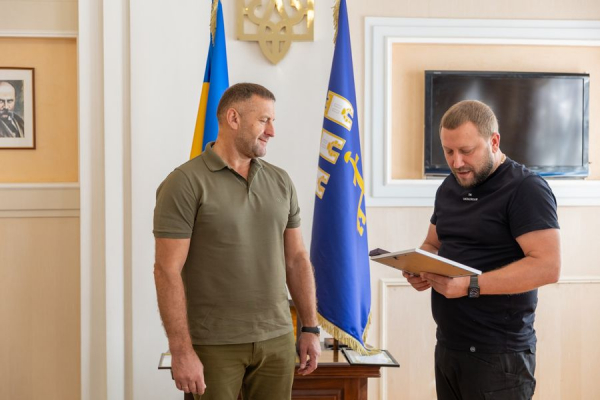
Ігоря Гуду та Андрія Ярему нагороджено відзнакою Президента України «За оборону України»