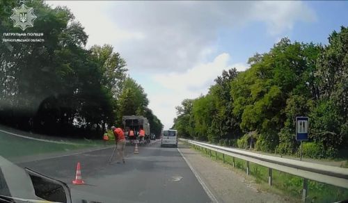 
На автодорозі М-09 Тернопіль — Львів — Рава-Руська - ремонт: рух транспорту обмежений