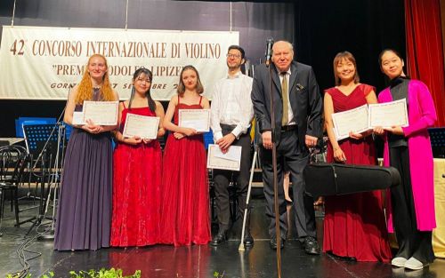 
Скрипалька з Тернополя увійшла до ТОП-6 світового конкурсу «Rodolfo Lipizer Prize»