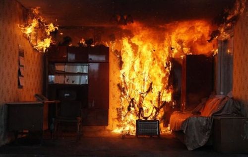 
Пожежа на Кременеччині: горіли три житлові будинки