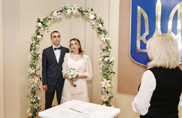 
Пара з Бережан вирішила онлайн узаконити свої стосунки (ФОТО)
