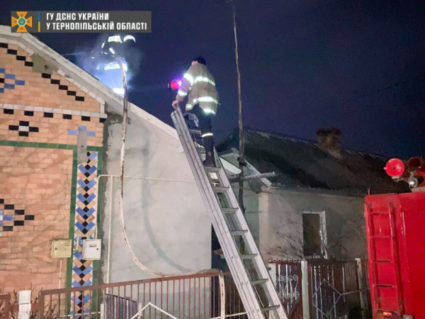 Масштабна пожежа сталася у господарстві на Чортківщині