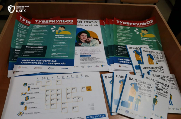 
634 дитини на Тернопільщині не захищені від туберкульозу (фото)