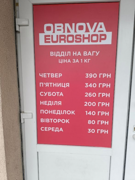 Від 19 до 390 гривень за кілограм: порівнюємо ціни в шести секонд-хендах Тернополя