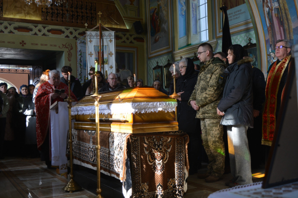 
На Збаражчині поховали 30-річного захисника Віталія Маслова (фото)