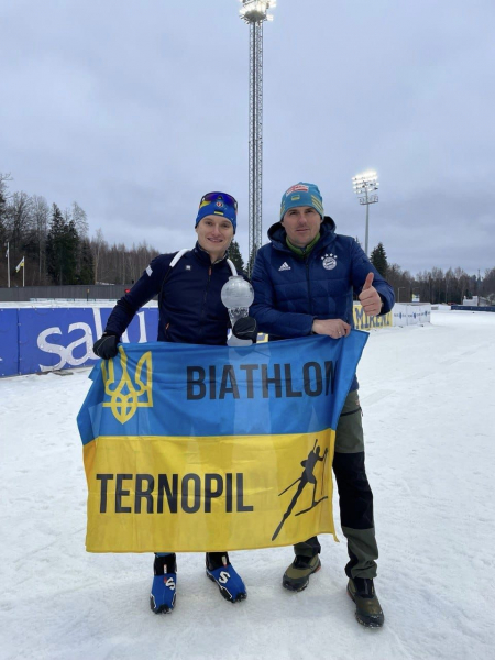 
Володарем Малого кришталевого глобуса став біатлоніст з Тернопільщини Віталій Мандзин (ФОТО)