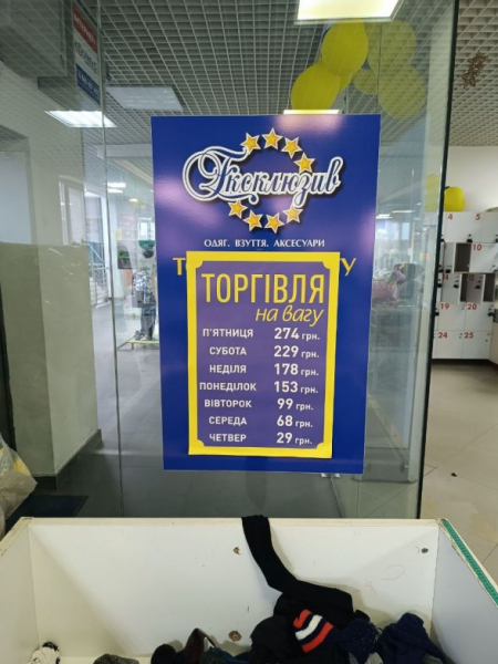 Від 19 до 390 гривень за кілограм: порівнюємо ціни в шести секонд-хендах Тернополя