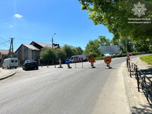
Перекрито рух через «горбатий міст» у Тернополі: обмеження на кілька днів