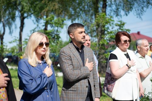 
Ректор ЗУНУ взяла участь у відкритті стели пам’яті загиблим Героям України у Збаражі