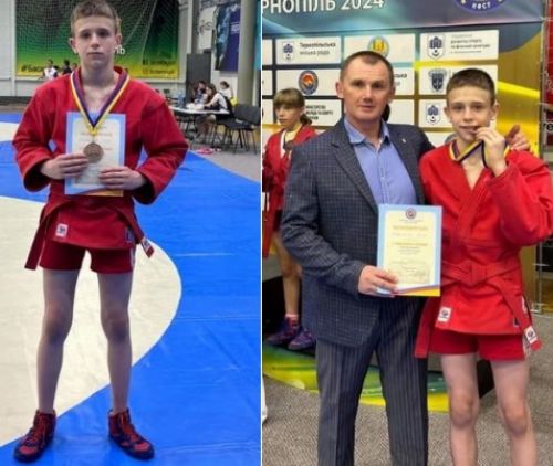 
Юний тернопільський спортсмен завоював медаль Чемпіонату України з боротьби самбо