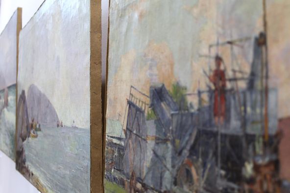 
У Тернополі відкрили вернісаж художника, який 100 років тому виставлявся у Венеції (фото)