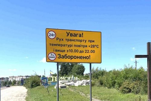 
Нові дорожні знаки з'явилися у Тернополі (фото)