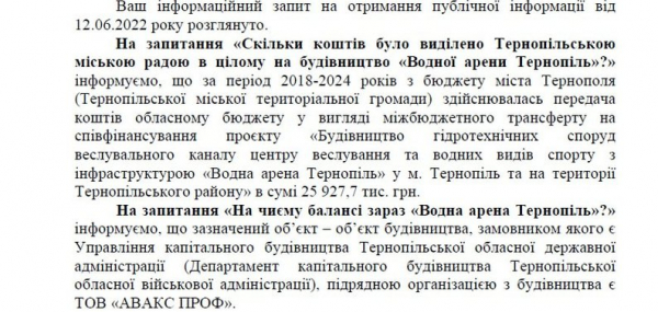 Мільйони – в трубу: водна арена в Тернополі уже тріщить по швах