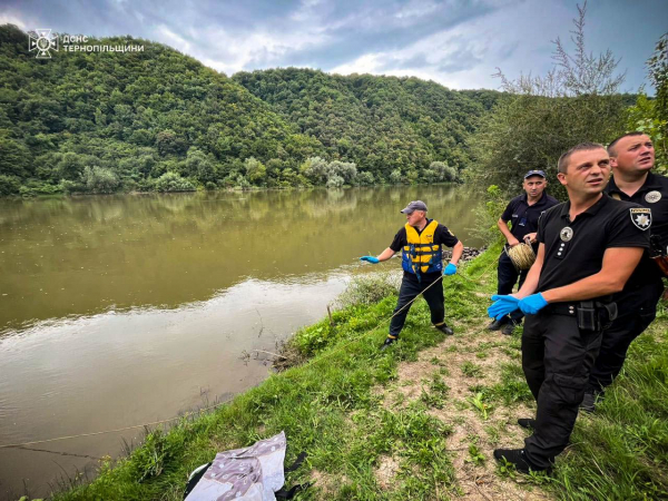 У Дністрі на Тернопільщині потонув молодий чоловік