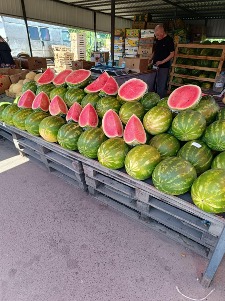 Скільки коштують кавуни на ринку та в магазинах Тернополя