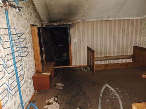 
Пожежа охопила житловий будинок у Скалатській громаді (ФОТО)