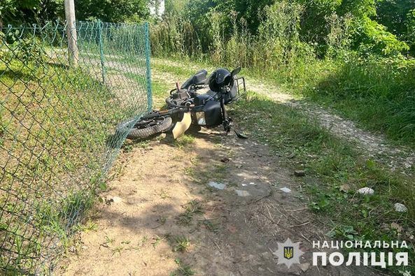 
На Тернопіллі сталося дві аварії за участю мотоциклістів (фото)