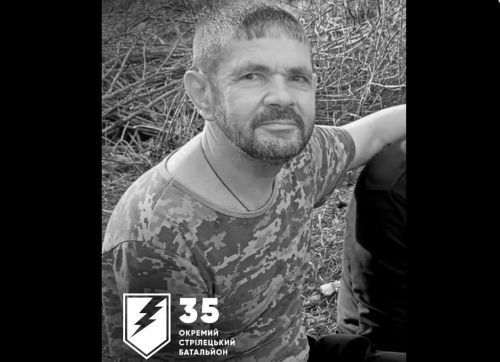 
У шпиталі помер 54-річний воїн з Петриків Володимир Глюза