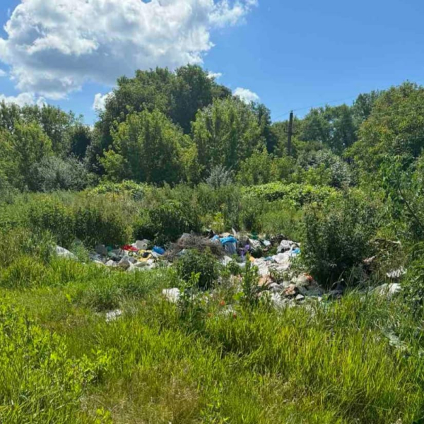 У громаді на Тернопільщині знайшли п'ять великих стихійних сміттєзвалищ