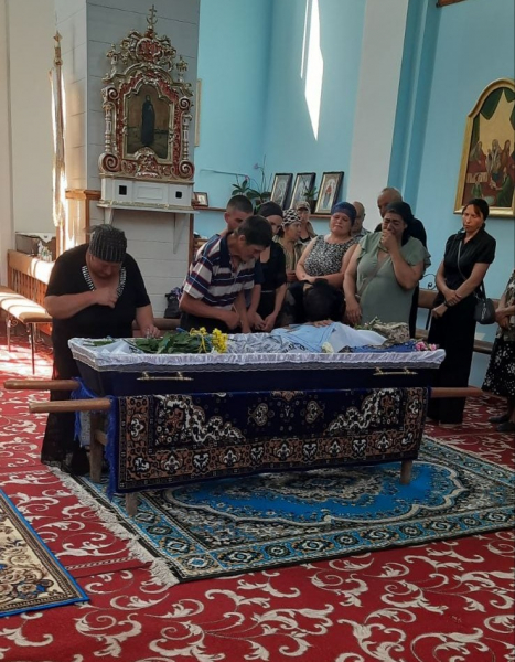 
На Кременеччині поховали захисника України Андрія Бика (фото)