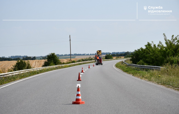 
Оновили дорожню розмітку від Тернополя в сторону Івано-Франківська (ФОТО)