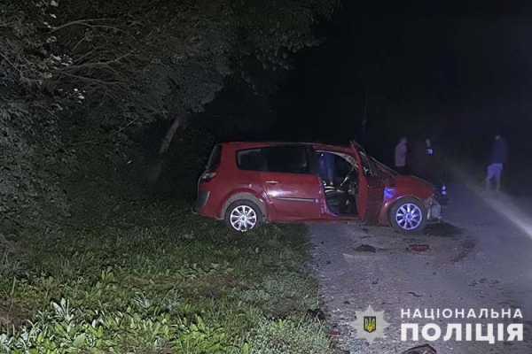 
На Тернопіллі 20-річний водій загинув на місці ДТП (фото)