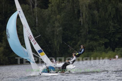 
У Тернополі уперше відбувається Кубок України з вітрильного спорту (фоторепортаж)