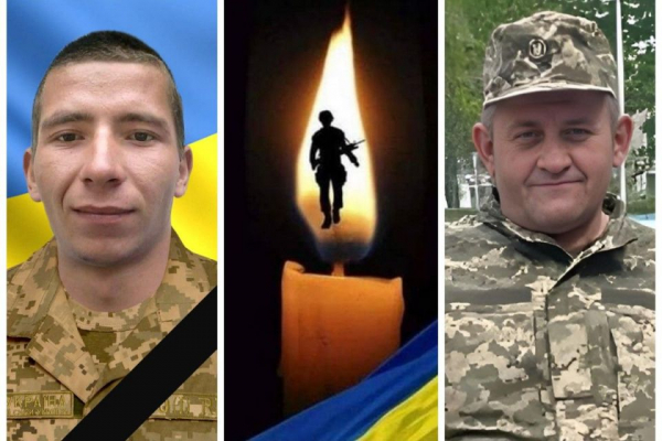 Тернопільщина втратила захисників Володимира Соляра, Любомира Олійника та Михайла Недільського