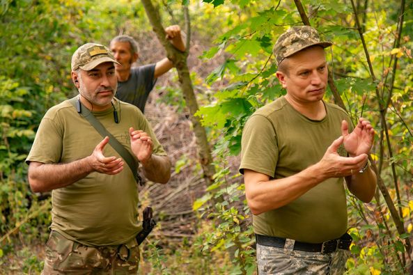 
У прифронтових селах тернопільські військові слухали українських пісень (фото)