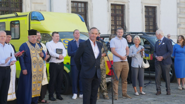 На Тернопільщину з Бельгії приїхав Принц та нащадок власників Збаража