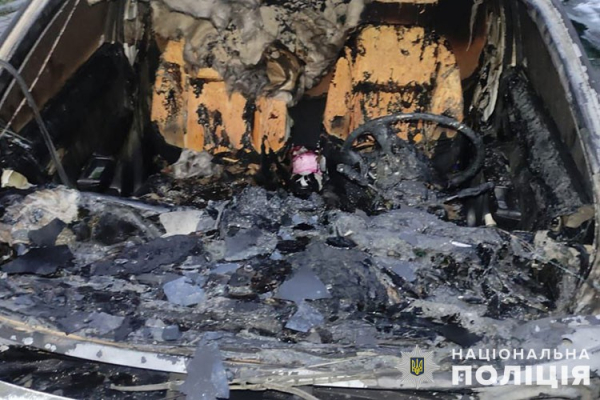 Двоє тернополян спалили військовий автомобіль. Їх підозрюють в спіробітництві з рф