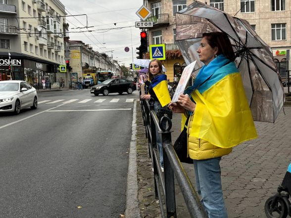 «Військові – не раби»: тернополяни вимагають чітких термінів служби для захисників