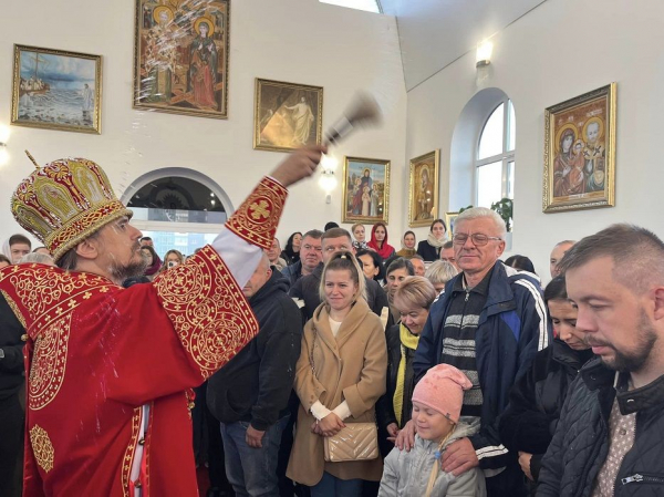 На Текстильній освятили новий храм