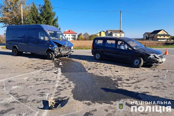 Внаслідок ДТП на Чортківщині в лікарні опинилися дві жінки